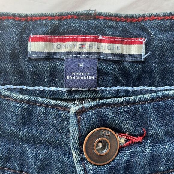 Tommy Hilfiger | Boys Revolution Slim Adjustable Waist Denim Jeans 14 - Picture 5 of 11